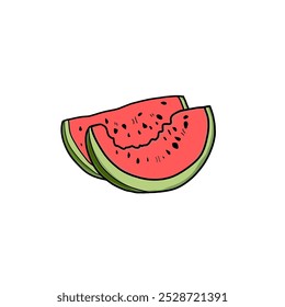 Watermelon Cartoon Illustration | Poster,palestine free download