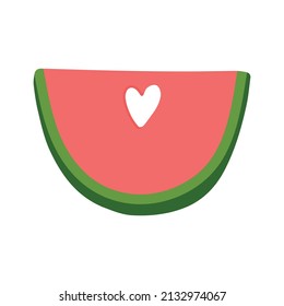 Watermelon clipart, summer ripe fruit, Watermelon party.