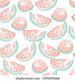 Watermelon Collection Pattern Placement Print Baby clothing Kids wear seamless print