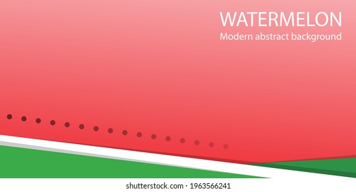 Watermelon color concept background, banner area space for text. Designed texture and modern colorful wallpaper.