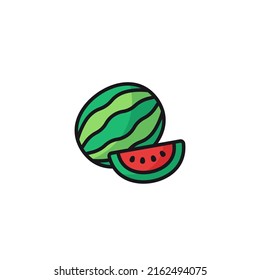 Watermelon - Farbsymbol-Design