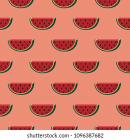 Watermelon colorful seamless pattern