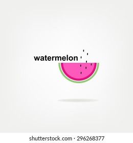 Watermelon design element