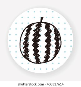 watermelon doodle