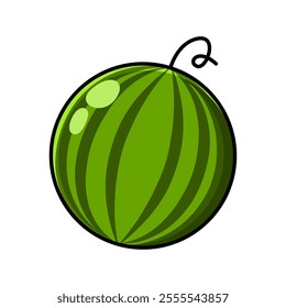 Watermelon drawing in a simple style. You can use it for children books, web design, posters, campaigns, and many more. 