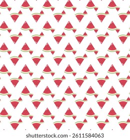 Watermelon Dream Seamless Vector Pattern Design