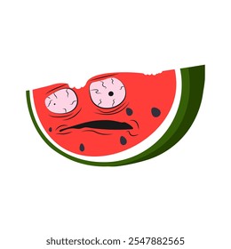 Watermelon. Emotions. Stickers. Memes. Insomnia