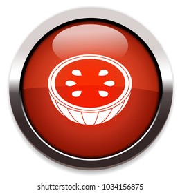 watermelon flat icon
