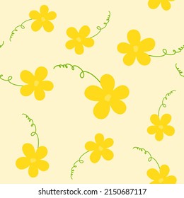 Wassermelonen-Blüte nahtloses Muster. Sommerfrucht und Beerenhintergrund. Vektorgrafik für Stoffdesign, Geschenkpapier, Babybekleidung, Textilien, Karten.