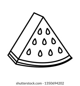 watermelon fresh fruit icon