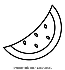watermelon fresh fruit icon