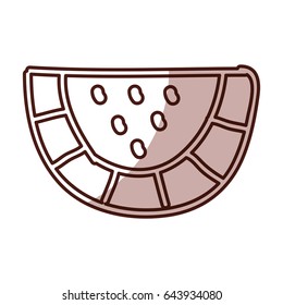watermelon fresh fruit icon