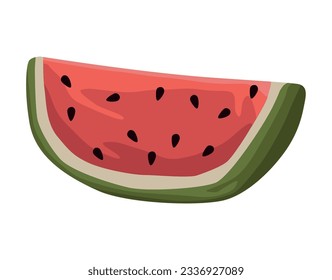 watermelon fresh fruit, icon isolated design