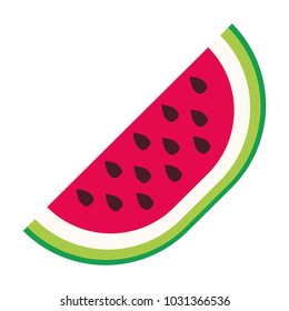 watermelon fresh fruit slice