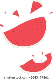 melancia, fruta, fresca, tropical, suculenta