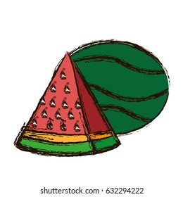 watermelon fruit icon