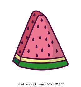 watermelon fruit icon 
