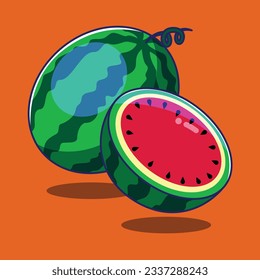 Watermelon fruit for summer snack and dessert
