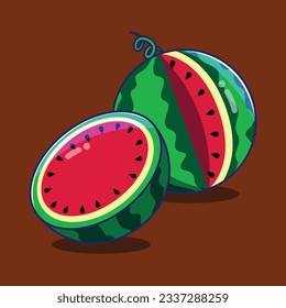 Wassermelonobst für Sommersnack und Nachtisch
