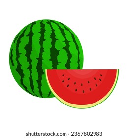 Watermelon Is A Fruit That Has A Sweet And Juicy Taste. This Fruit Grows Widely In Tropical And Subtropical Climates