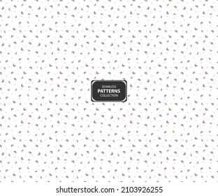 Watermelon with fruit vector pattern design