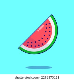 A watermelon fruit vector for your design could be a colorful and vibrant illustration of a sliced or whole watermelon, with its juicy pink flesh and dark green rind