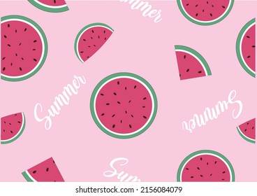 watermelon glitter Vector illustration design. For fashion graphics, t shirt prints, posters etc.