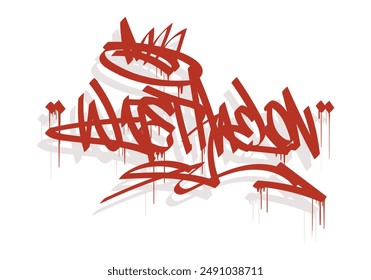 WATERMELON graffiti tag style design