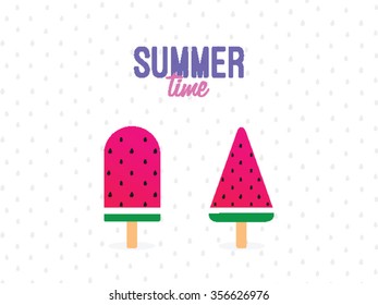 watermelon ice cream