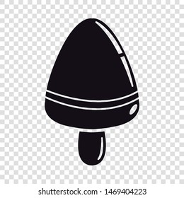 Watermelon ice cream icon. Simple illustration of watermelon ice cream vector icon for web