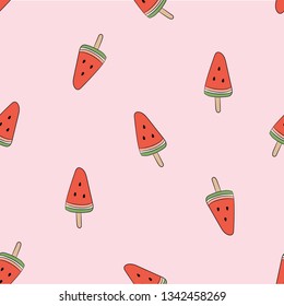 watermelon ice cream pattern