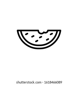 Watermelon icon from beach icon pack