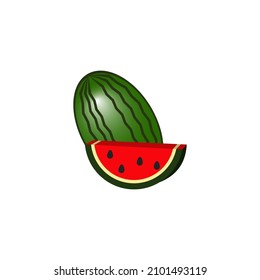 watermelon icon design vector templates