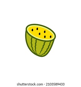 watermelon icon design vector templates