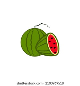 watermelon icon design vector templates