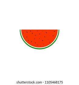 watermelon icon. Element of web icon for mobile concept and web apps. Colored isolated watermelon icon can be used for web and mobile. Premium icon on white background