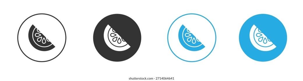 Watermelon icon. Graphic icon design template