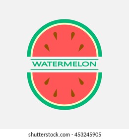 Watermelon Icon Illustration
