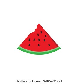 Watermelon icon Illustration vector template