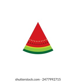 Watermelon icon Ilustration vector template