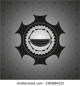 watermelon icon inside black badge