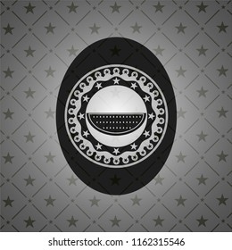 watermelon icon inside dark badge