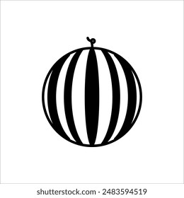 Watermelon icon. Linear style sign for mobile concept and web design. watermelon symbol illustration.