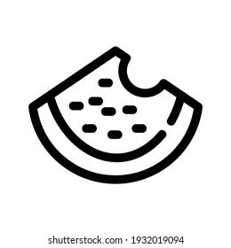 watermelon icon or logo isolated sign symbol vector illustration - high quality black style vector icons
