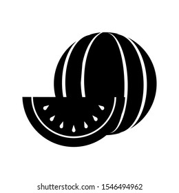 watermelon icon on a white background