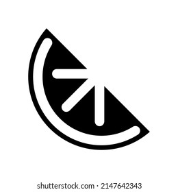 watermelon icon on white background