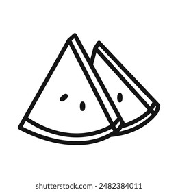 Watermelon Icon Pack Fresh Fruit Illustrations for Summer and Culinary Projects