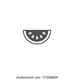 watermelon icon. sign design