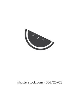 watermelon icon. sign design