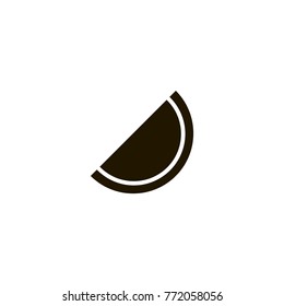 watermelon icon. sign design